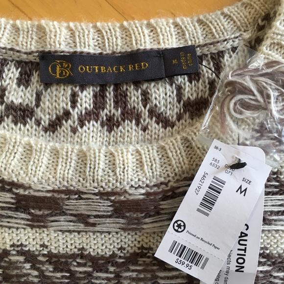 SOLD! The Limited Outback Red womens wool blend sweater - Picture 8 of 8